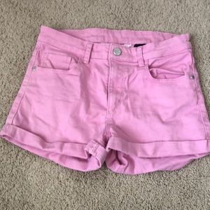 Pink H&M shorts